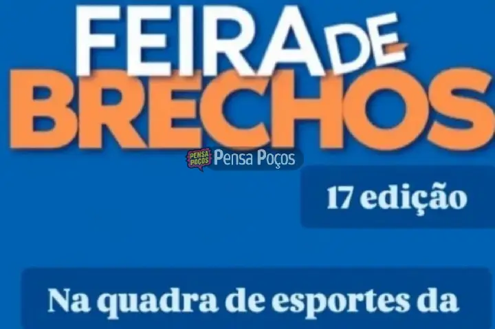 Feira de Brechós em Poços traz moda acessível e apoia projetos sociais