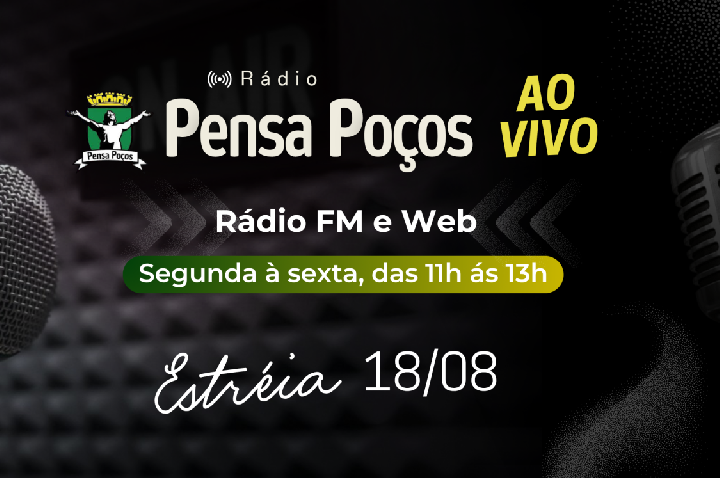 Pensa Poços na web e rádio AO VIVO