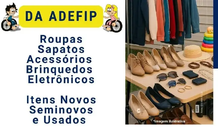 Super Bazar da ADEFIP muda de endereço e promete movimentar outubro