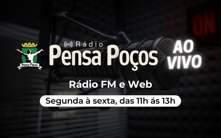 Pensa Poços estreia rádio FM e online no dia 18 de agosto