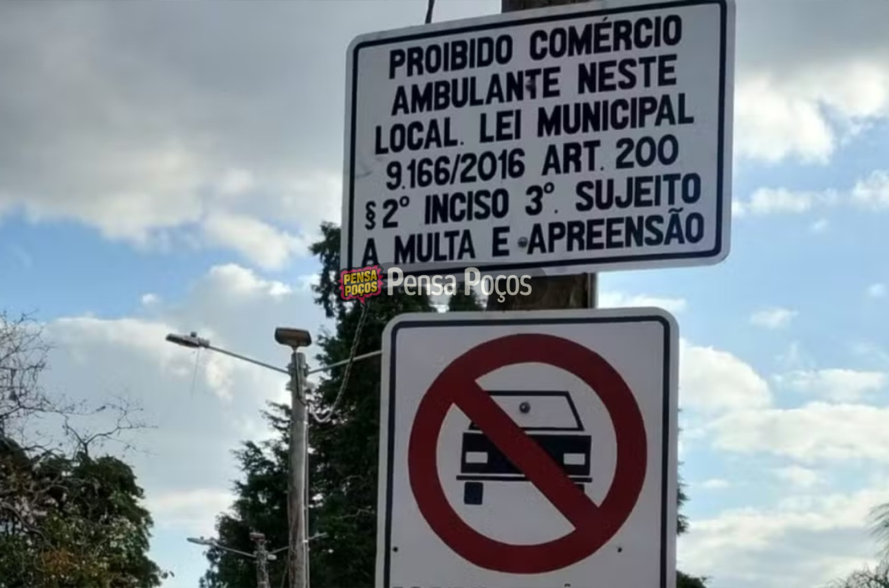 Ambulantes irregulares no Centro podem ter mercadorias apreendidas a partir da próxima semana