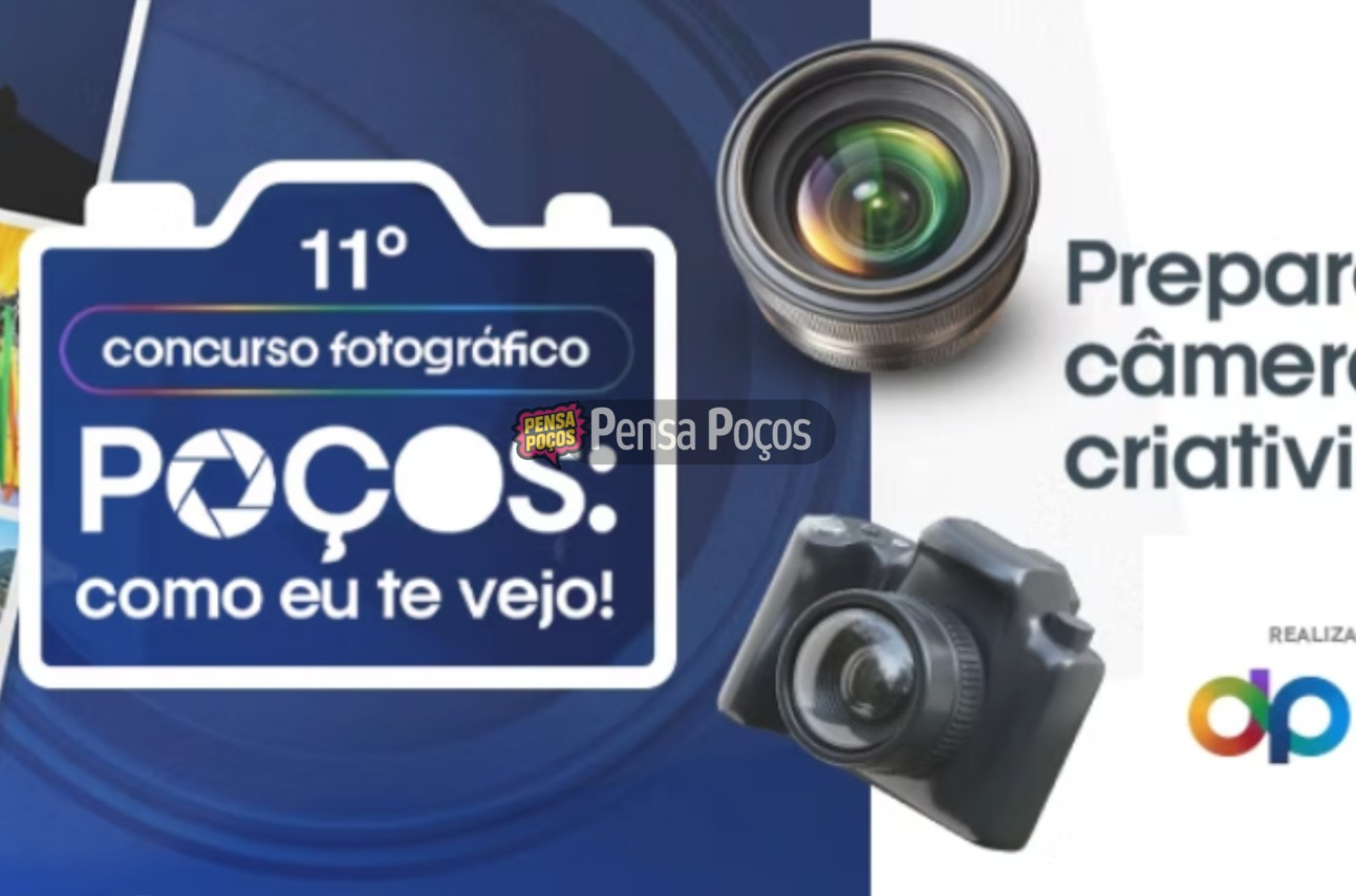 Concurso Fotográfico “Poços Como Eu Te Vejo” abre inscrições hoje, nesta quarta-feira (13)