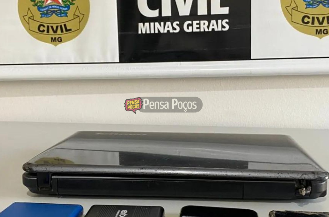 Homem é preso em Minas após denúncia internacional por armazenar pornografia infantil