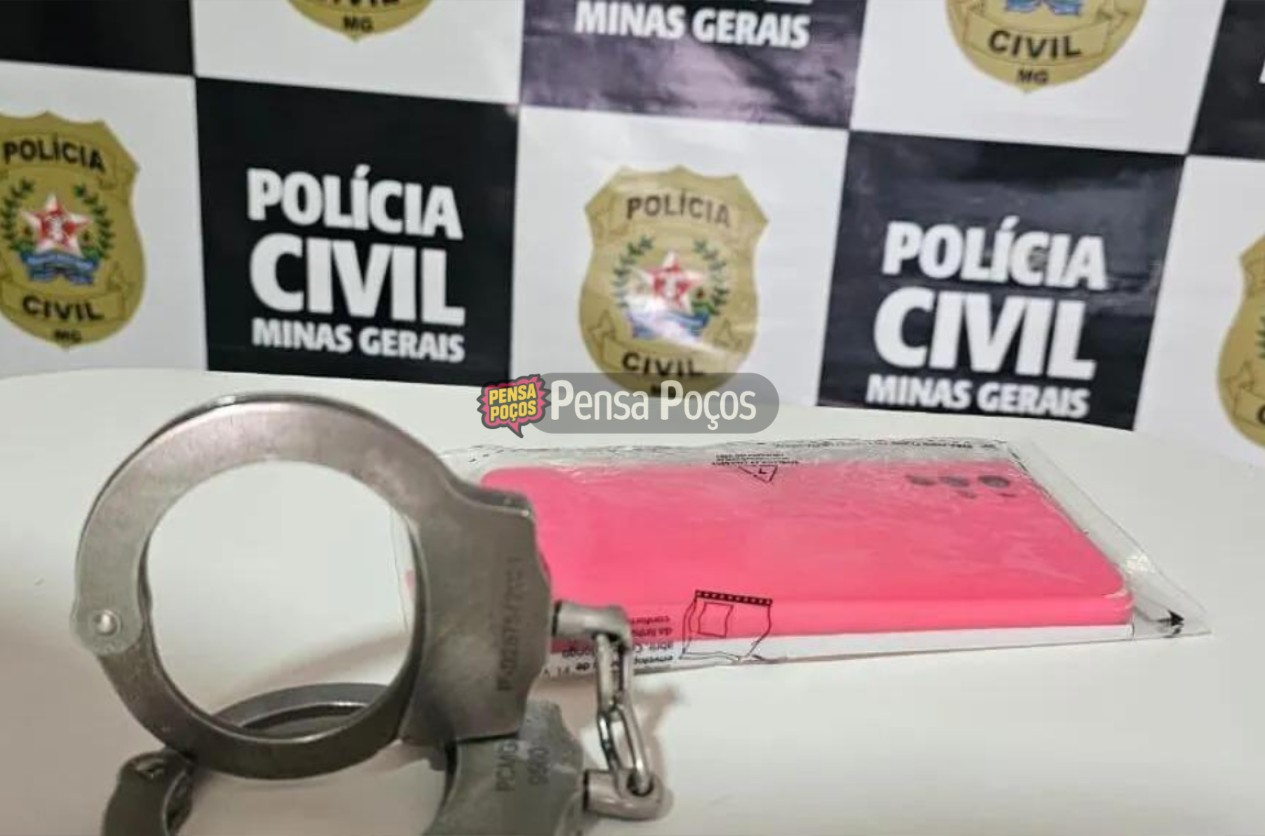 Homem é preso por enviar material pornográfico a criança de 10 anos