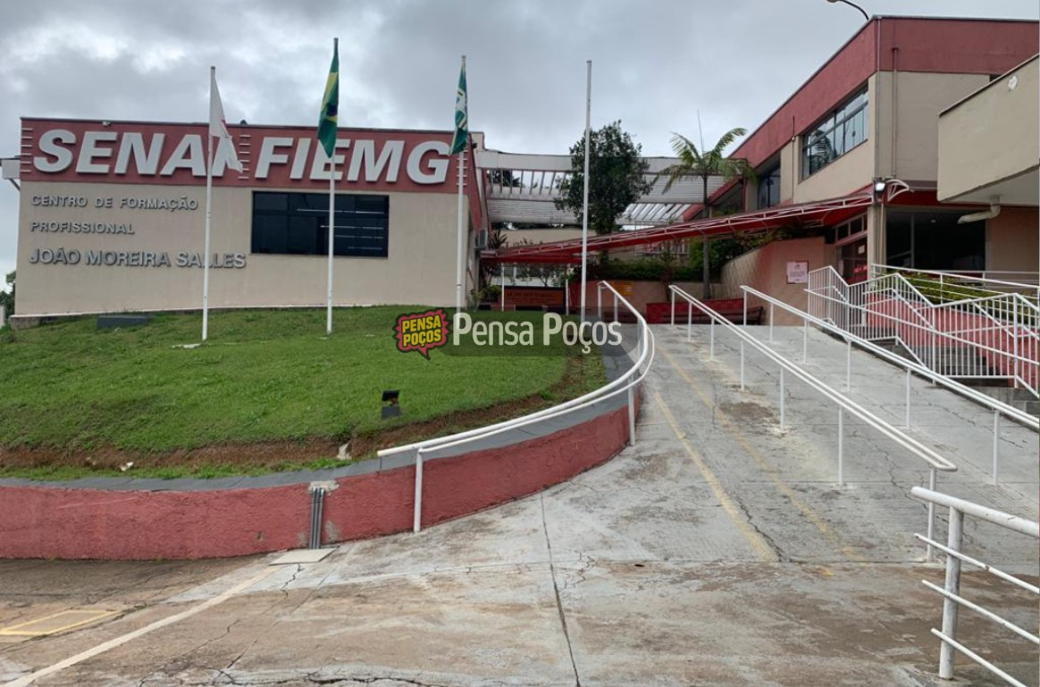 SENAI Poços abre inscrições para cursos técnicos gratuitos em áreas industriais